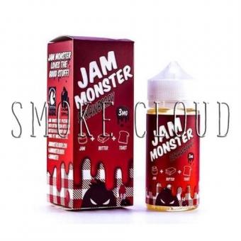Жидкость "Jam Monster". 10 мл. Strawberry. 3 мг./мл.