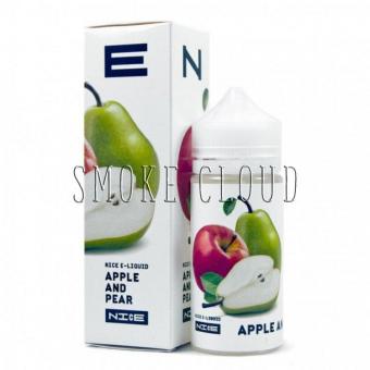 Жидкость NICE 120 мл. Apple and Pear, жидкость найс эпл пир, купить жидкость яблоко груша, вкусная жидкость с яблоком для электронной сигареты недорого