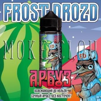 Жидкость Frost Drozd 120 мл. Арбуз, жидкость с арбузом, фрост дрозд арбуз, вкусная жидкость для электронных сигарет со вкусом арбуза купить недорого