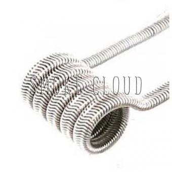 Спираль ALIEN FUSED CLAPTON COIL 2 шт. (Kantal 3x0.3мм+Kantal 0.12мм), алиен койл, алиены намотка, самые вкусные койлы для дрипки купить