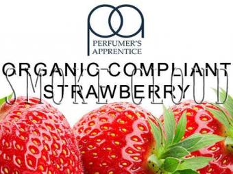 Ароматизатор ТРА "Organic Compliant Strawberry (Органическая клубника)" 10мл., ароматизаторы для электронных сигарет, самозамес
